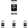 Lindt Excellence Tavoletta di Cioccolato Fondente 99% Cacao, Formato 50g (Confezione da 4)