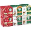 STARBUCKS Seasonal Kit Degustazione Bevande by Nescafé Dolce Gusto, 6 Confezioni da 12 Capsule (72 capsule compatibili Nescafé Dolce Gusto) - Esclusiva Amazon