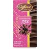 Caffarel Dark Tavoletta Cioccolato Extra Fondente 75%, 80g (Confezione da 6)