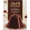 Lindt Budino Fondente, Preparato per Dolci al Cioccolato Fondente, Formato 95g (Confezione da 7)