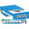 Bounty Barrette di Cioccolato Ripiene al Cocco e Coperta da Cioccolato al Latte - Pacco da 24 pezzi x 57 g, Idee Regalo Natale, Nuova versione