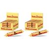 Toblerone Cioccolato Svizzero al Latte Con Torrone al Miele e Mandorle - 24x35g (Confezione da 2)