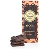 Venchi - Mini Tavoletta di Cioccolato Fondente 60%, 30 g - Senza Glutine - Vegano