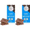 Venchi - Tavoletta di Cioccolato al Latte -70% di Zuccheri, 100g - Senza Glutine (Confezione da 2)