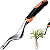 Hillylolly Estirpatore Manuale Erbacce, Sarchiatrice, Diserbatrice, Estirpatore Erbacce da Giardino, Estrattore Erbe Infestanti, Rimozione Attrezzo, Radici, per Scavare, Estirpare, Smuovere Terreno
