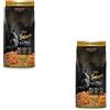 LEONARDO fresh Salmon | Confezione Doppia | 2 x 250 g | Cibo secco senza cereali per gatti | Con salmone fresco e pollame | Con verdure, bacche, erbe ed estratto di oliva