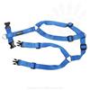 PERROS LIFE Pettorina con Apertura Anteriore Cane Torace 34-48 cm Bolognese Pechinese Nylon (Blue)