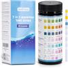 Nobleza - Strisce Test Acquario 7in1 (100 Pezzi) - Controllo Completo: PH, Nitriti, Nitrati, Durezza, Cloro per Acqua Dolce | Risultati Precisi