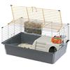 Ferplast Gabbia per Porcellini d'India CAVIE 15 in Plastica, Accessori Inclusi, 70 x 47 x h 37,5 cm