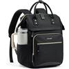 LOVEVOOK Zaino Donna, 17,3" Laptop Zaino Scuola Ragazze Backpack Women | Zaino Impermeabile da Lavoro con Ampio Scomparto Bottiglia & Laptop, Multi-Tasca Borsa Scuola per Ufficio Viaggio