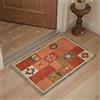 BEIMO Tappeto Natale 60x90cm ingresso interno Lavabile Moderno | Pelo Corto,Salotto,Corridoio, Camera,Cameretta, Kilim Multicolore