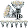 DEIFUA Lampadina LED E14 Dimmerabile, Pacco da 6 R50 Nessun Sfarfallio 7W 3000K 730lm, Dimmerabile in 3 Livelli tramite Interruttore