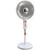 MAKA change your life quality MAKA Stufa al Carbonio a Piantana 1000W a Basso Consumo, Riscaldamento a Incandescenza, 2 Intensità di Calore, Oscillazione Orizzontale, Altezza Regolabile 100-126 cm, Timer 1 Ora