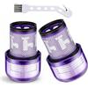 enfeiya Kit 2 Filtri Lavabili di Sostituzione per Aspirapolvere Dyson V12 | Filtro di Ricambio per Dyson V12 Detect Slim Absolute Extra Total Clean Fluffy Motorhead Aspirapolvere Part # 971517-01