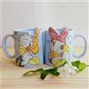 Disney Paperino e Margherita Bacio Coppia Tazza Tazza Set 2 Pezzi Sunart...