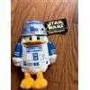 Disney Distintivo peluche Paperino Disney Star Wars R2-D2 STARWARS etichetta attaccata