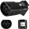 JAOGAUS Adattatore V2L Compatibile con Jaecoo 7 PHEV, Tiggo 8 PHEV, Omoda E5 EV | Adattatore da Tipo 2 a Schuko, per Veicoli Elettrici Compatibili con la Funzione V2L