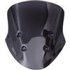 avdb-moto Cupolina/Parabrezza Compatibile con SUZUKI VSTROM 650 V-STROM 2012-2014, VSTROM 650 V-STROM 2015-2016 in Policarbonato (Fumé Chiaro)