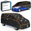 WALSER telo antigrandine per autobus Perma Protect, prodotto Molto Buono* telo antigrandine per furgone, certificato dal TÜV Austria* copertura protettivo furgone, copertura auto Misura 11 nero