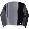 avdb-moto Cupolina/Parabrezza Compatibile con KAWASAKI KLE 500 LE500A 1994-2003, KLE 400 1994-1999 in Policarbonato (Nero)