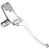 WEIFANAA Set Leve Freno E Frizione Moto Per Suzuki Per Intruder 800 1500 Leva Frizione Pompa Freno Moto Da 25 Mm(Right silver 14)