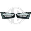 DIEDERICHS 4464140 Griglia radiatore nero argento Compatibilità con RENAULT Megane 2 BM0/1, CM0/1 Megane 2 Coupé-Cabriolet EM0/1 Megane 2 Station wagon KM0/1 Megane 2 Tre volumi LM0/1