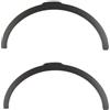 CFUNMNVBVZ Auto Arco Ruota Per Land Per Rover Per Range Per Rover Per Evoque 2012-2017 Modanatura Passaruota Anteriore Per Auto Parafango Sopracciglia Archi(Pair)