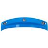 Ejoyous Visiera per Casco Moto con 3 Bottoni a Pressione, Visiera per Casco Aperta con Miglioramento Anti-, Design Ribaltabile per Motociclisti, Adatta a Caschi con Fibbia a 3 Pin (BLUE)