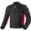 Berik X-Speed 2 Giacca tessile da moto, nero/rosso, 52