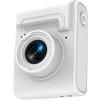Bziwhniut Fotocamera con batteria ricaricabile per foto, bianco | Video, Viaggi Studenti Camera