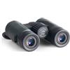 Fortis XSR - Binocolo compatto 8 x 32, impermeabile, compatto, leggero, con prisma sul tetto, in vetro ottico multirivestito, ideale per pesca, caccia, birdwatching, viaggi