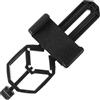 Operitacx Adattatore per Foto Telescopio per Smartphone, Clip Nero | Supporto in Plastica, Supporto Oculare 22-44mm, Rotazione 360°