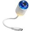 Aundhegrtt Proiettore 6 dischi Regolabile USB | 6 dischi intercambiabili con temi , luna e nebulosa; collegamento USB driver.