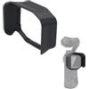 NUHFUFA Parasole per schermo per fotocamera Insta-360 Luna Pro Gimbal | Nero, pannello antiriflesso che blocca la luce e accessori di copertura protettiva per Insta-360 Luna Pro Handheld Gimbal