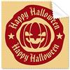 DIYthinker Rosso ventaglio Tondo Zucca di Halloween Occhiali Panno di Pulizia del Panno dello Schermo del Telefono 5pcs Cleaner