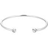 Elli Bracciale da donna in argento Sterling 925 con cristalli Geo Minimal Trend