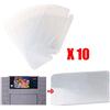 Retrogame LOTTO 10 PROTECTIVE CASE PER CARTUCCE SUPER NINTENDO CUSTODIA PROTETTIVA