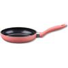 Fackelmann Mini padella Ø 14 cm in alluminio riciclato, rivestimento in ceramica, ideale per pancake e verdure, rosa delicato, adatta per fornelli a gas, elettrici e vetroceramica