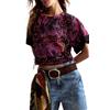 Desigual Donna Maglietta etnica disegnata da Mr. Christian Lacroix.