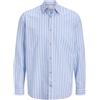 JACK & JONES Jjhenry Mix Slub Shirt LS Jjhenry Mix Slub Shirt LS Uomo (Pacco da 1)