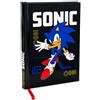 CARTOON Diario Scuola Sonic The Hedgehog 10 Mesi - Copertina Rigida 15 x 20,5 cm