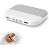 Denash Under Pillow Altoparlante Bluetooth per dormire, altoparlante portatile a conduzione ossea privata con rumore bianco, bassi stereo a 360 gradi, barra per dormire profondamente (grigio)