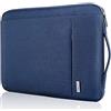 LANDICI Custodia per laptop 11 11.6 12 pollici, custodia protettiva per tablet a 360 °, compatibile con IPad Pro 12.9 2021, Microsoft Surface Pro 7 8 9/Go 2 3, Acer Hp ASUS Chromebook, Blu