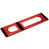 Fotodiox CraftMaster Union - Vassoio per tastiera Apple Magic e Apple Magic Trackpad 2, supporto dock in metallo per controllare il tuo iMac o laptop da remoto, accessorio premium per casa e ufficio, rosso