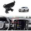 METYOUCAR Supporto per telefono da auto per Volvo XC40 2020-2023 lato sinistro del centro della bocchetta dell'aria, girevole, fisso, per auto, adatto per iPhone, Android e smartphone universale