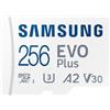 Samsung Carte mémoire micro SD Samsung EVO Plus 256 Go