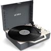 Victrola, Giradischi Re-Spin, Audio Di Qualità, Bluetooth, Design Eco-Sostenibile E Moderno, Tecnologia Vinyl Stream, Grigio
