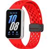 MELEJIA Cinturino Silicone Compatibile con Samsung Galaxy Fit 3, Regolabile Ricambio Cinturino, Chiusura Magnetica, per Galaxy Fit 3 SM-R390 Sportiva Silicone Cinturini