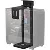 Fushabana Supporto per PC da posizionare sotto la scrivania, per carichi pesanti | 30 kg, installabile senza forature, supporto regolabile per PC, per ufficio, casa e aula scolastica