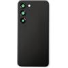 Smartex® Vetro copribatteria per scocca Posteriore Big Hole Compatibile con Samsung Galaxy S23 (S911)- Senza Logo